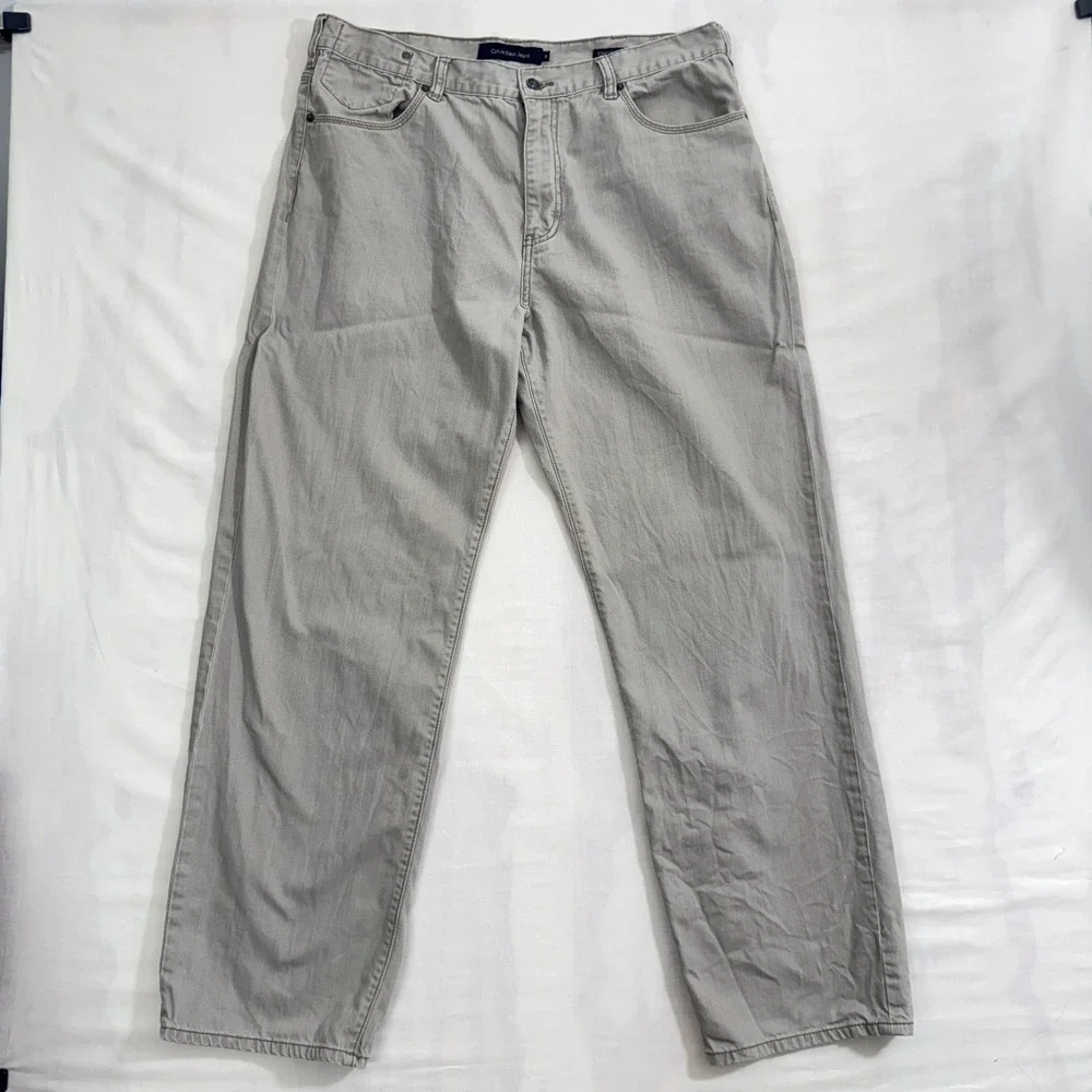 Calvin Klein Jeans Straight Leg Pants‎ Size 38